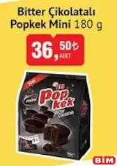 ETİ BİTTER ÇİKOLATALI POPKEK MİNİ 180 G ETİ BİTTER ÇİKOLATALI POPKEK MİNİ 180 G